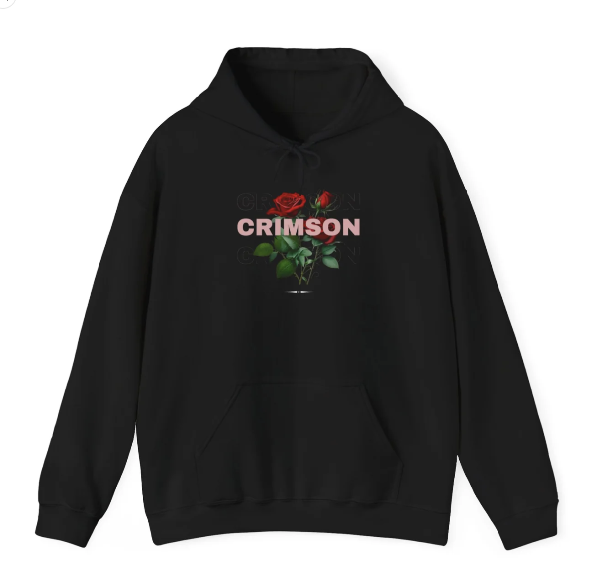 Jonah Manu's Crimson Hoodie in black